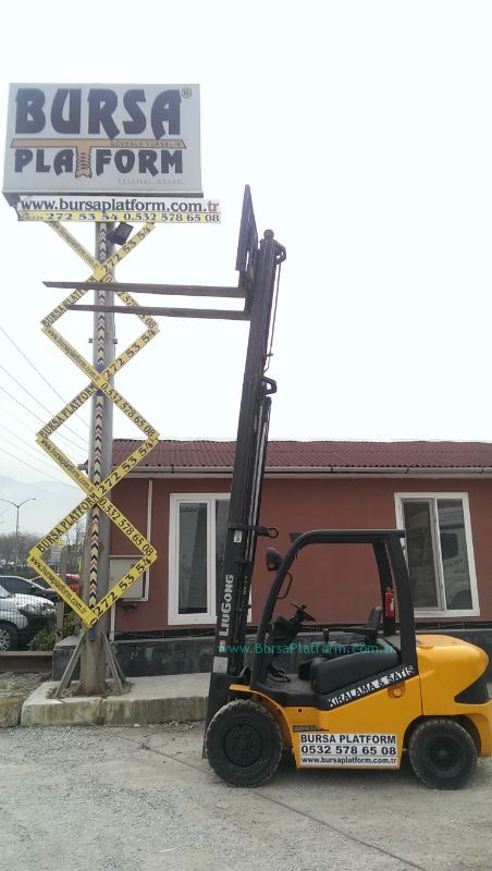 Forklift Kiralama & Sat - Liugong 3.5 Tonluk Tripleks